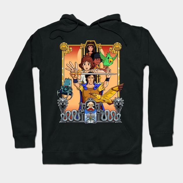 Children of the sun Hoodie by BER